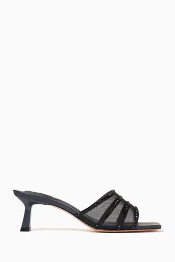 Jaleah 65 Mules in Mesh