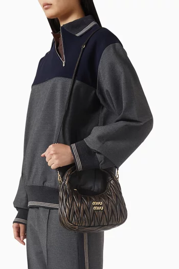 حقيبة هوبو واندر جلد نابا مبطن