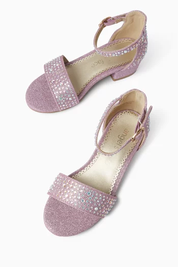 Athena Crystal Sandals