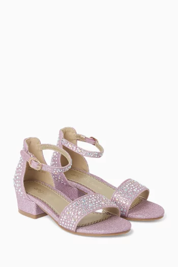 Athena Crystal Sandals