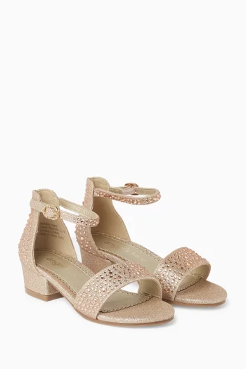Athena Crystal Sandals
