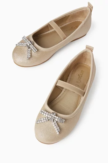 Sofia Diamante Bow Ballerina Shoes
