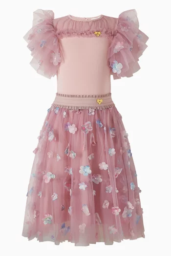 Ariana Petal Tulle Skirt