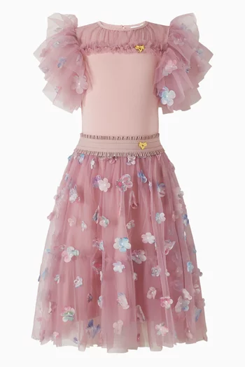 Ariana Petal Tulle Skirt