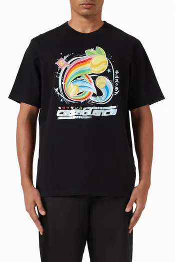 Manga Tennis Ball T-shirt in Cotton