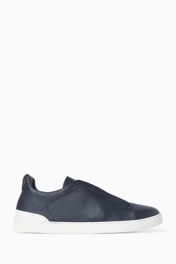 Triple Stitch™ Low Top Sneakers in Deerskin Leather