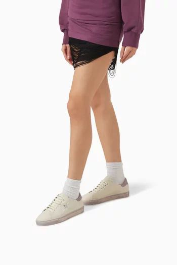Clean 90 Bee Bird Sneakers in Leather & Suede