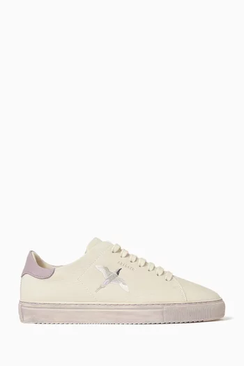 Clean 90 Bee Bird Sneakers in Leather & Suede