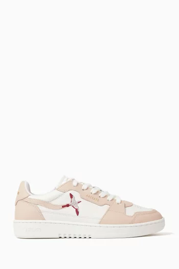 Dice Lo Bee Bird Sneakers in Leather & Suede