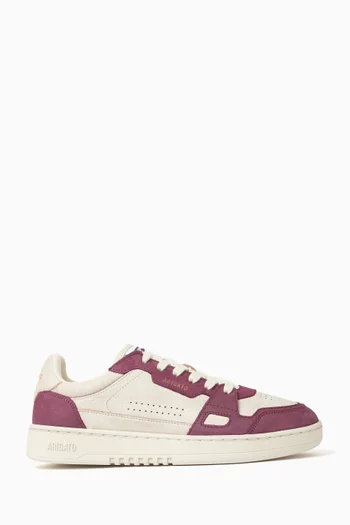 Dice Lo Sneakers in Leather & Suede