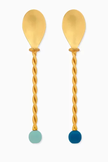 Cocktail Spoons, Set of 2