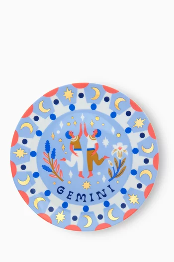 Gemini Little Plate in Porcelain