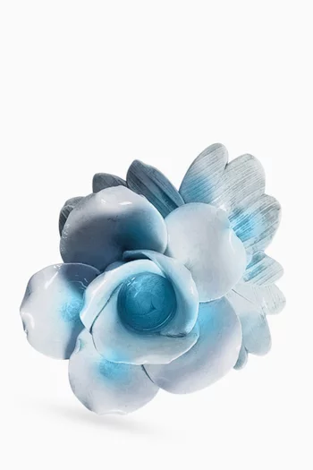 حامل شمعة امبوريو بتصميم وردة خزف