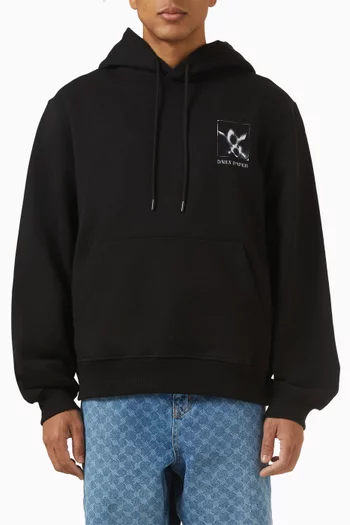 كنزة بغطاء رأس شادو جريد قطن