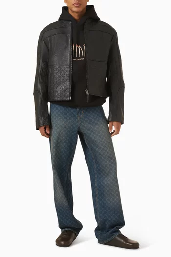 كنزة بغطاء رأس لايت سيركل قطن