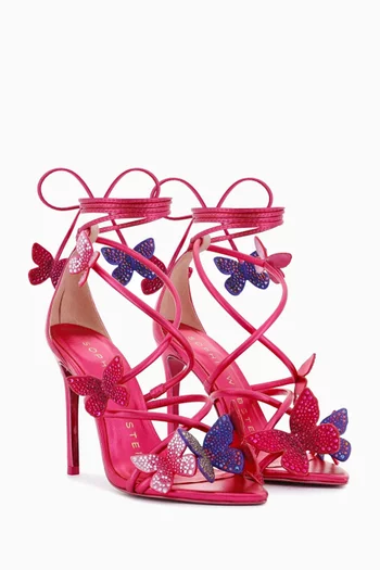 Vanessa 100 Butterfly Sandals in Leather