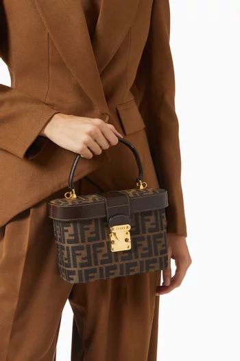 Vanity Top-handle Bag in Zucca Canvas