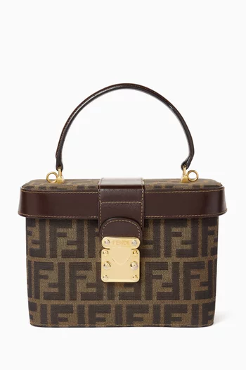 Vanity Top-handle Bag in Zucca Canvas