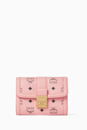 Small Tracy Wallet in Visetos Canvas