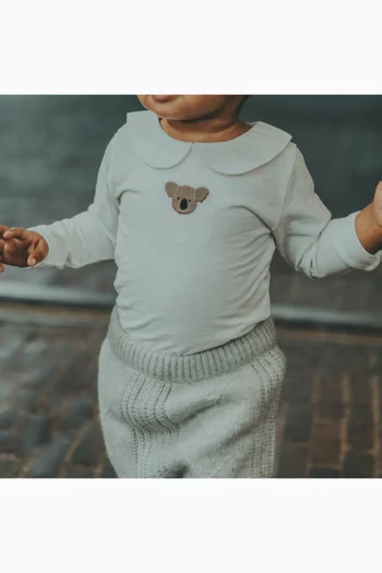 لباس قطعة واحدة دافو بطبعة كوالا قطن عضوي