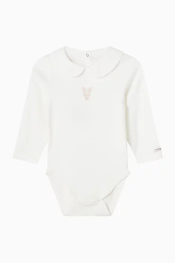 Davo Unicorn Print Bodysuit in Organic Cotton