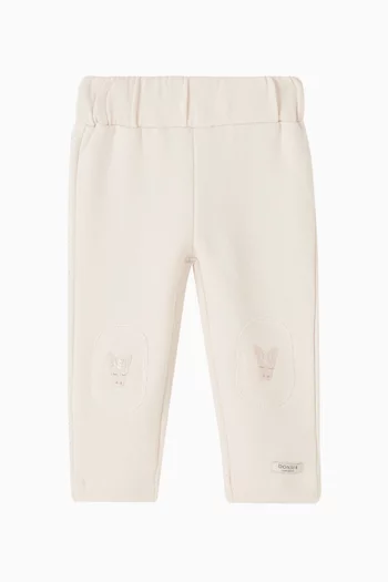 Joek Unicorn-patch Pants in Organic Cotton