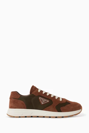 Prax Sneakers in Re-Nylon & Suede