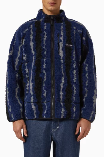 Ripple Jacket in Sherpa Fleece
