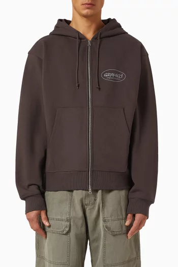 Original Freedom Zip Hoodie in Cotton