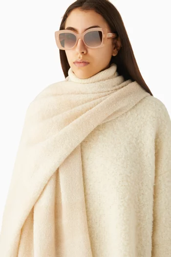 3-dots Geometric Sunglasses in Acetate