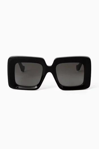 Anagram Square Sunglasses in Acetate