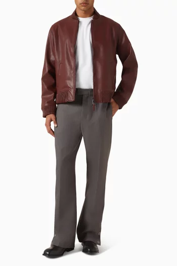 جاكيت بومبر ارمان جلد نباتي