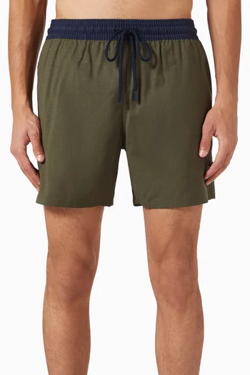 Magnus Swim Shorts in Merino Wool Blend