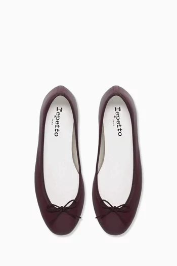 Camille 30 Ballerina Pumps in Leather