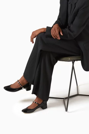 Rose 30 Mary Jane Pumps in Patent Leather
