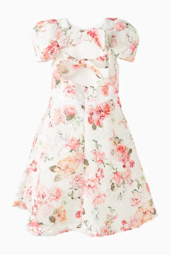 Floral-print Dress
