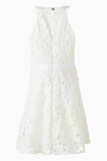 Sleeveless Dress in Lace