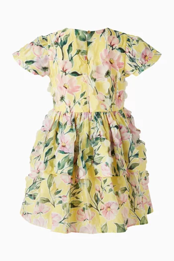Floral-print Dress