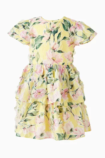 Floral-print Dress