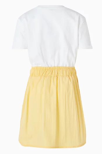 Bow Drawstring Dress