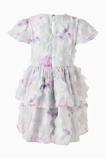 Floral-print Dress