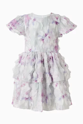 Floral-print Dress