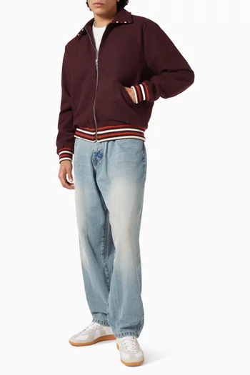Varsity Jacket in Wool Blend