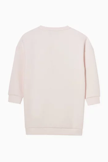 فستان جيرسيه بطبعة القط شوبيت