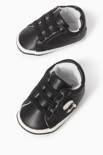 K/Ikonik Sneakers in Faux Leather