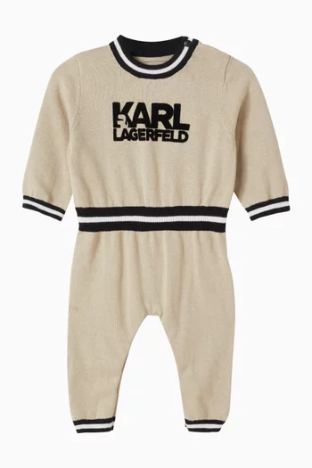Graphic Logo Pyjama in Knit