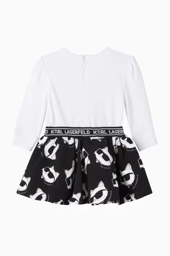 Choupette Elastic Waist Dress