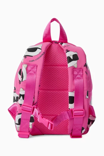 Choupette-print Backpack