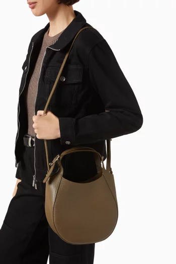 Small Le Foulonné S Handbag in Leather