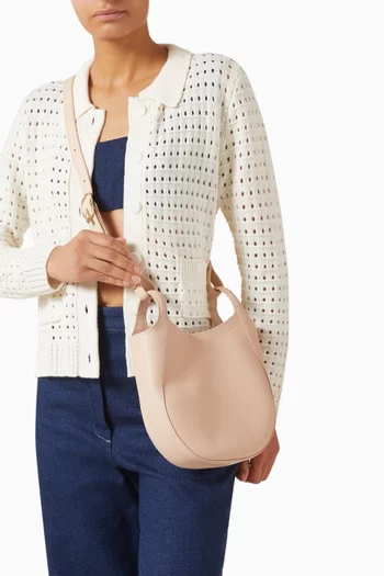 حقيبة كروس صغيرة جلد من مجموعة لو فولونيه